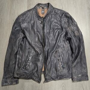 Women's Black Leather Jacket